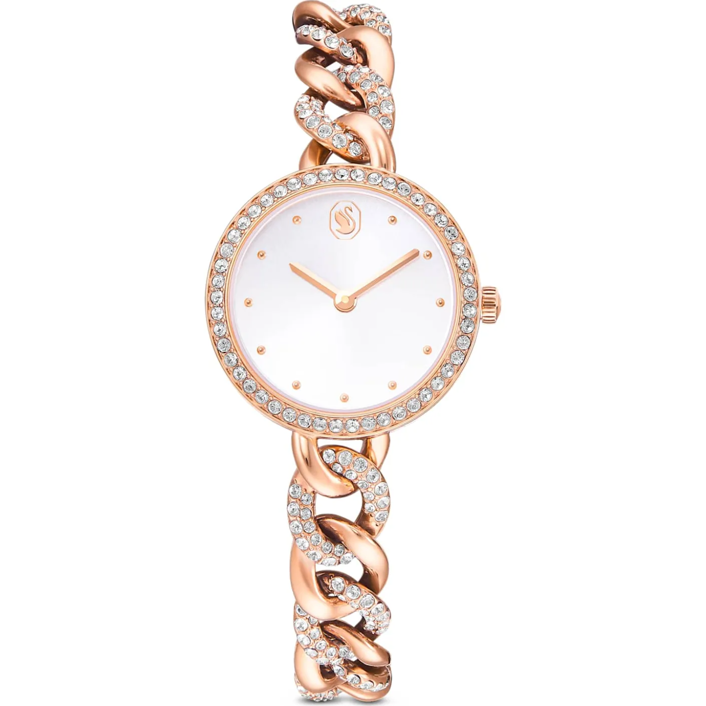 Cocktail round watch