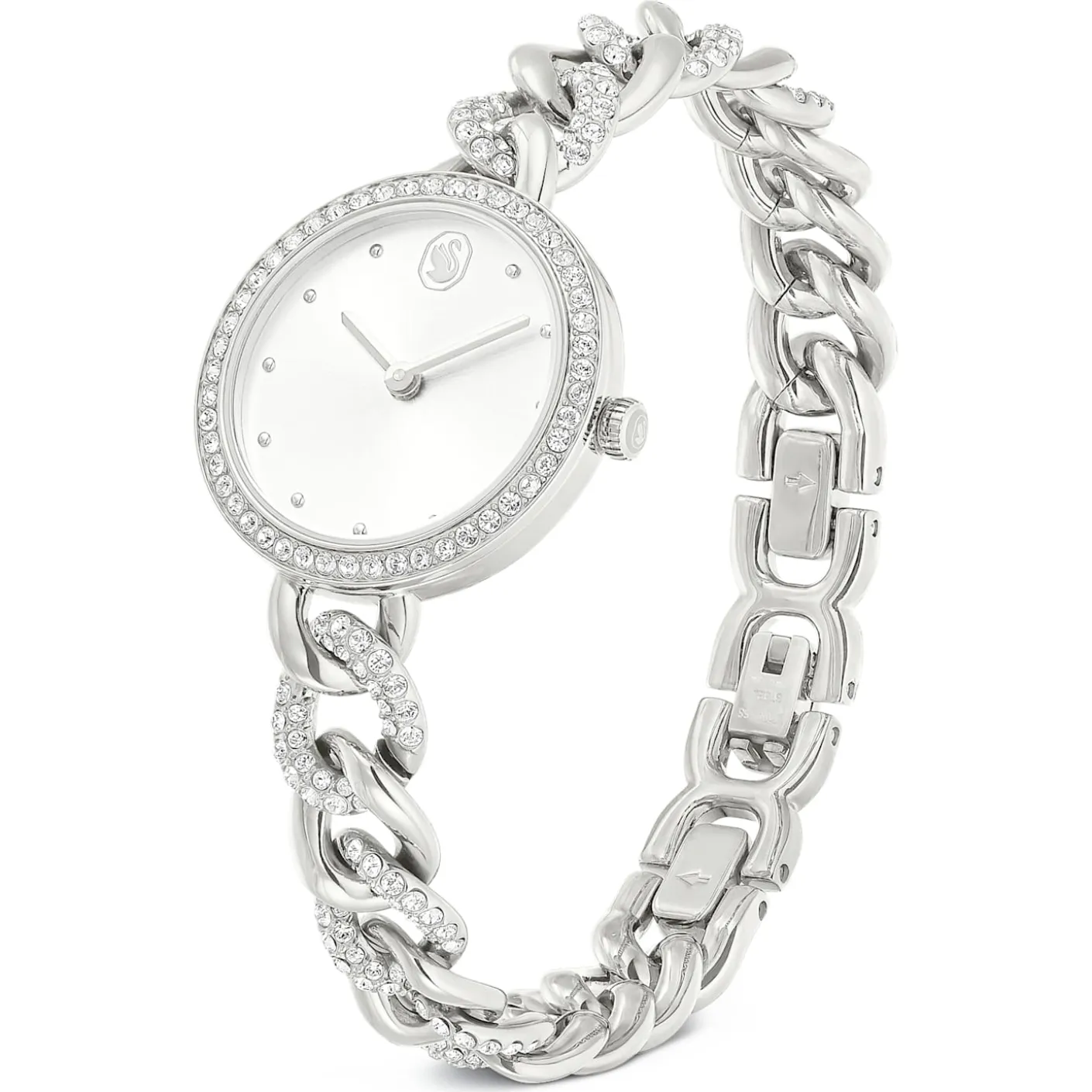 Cocktail round watch