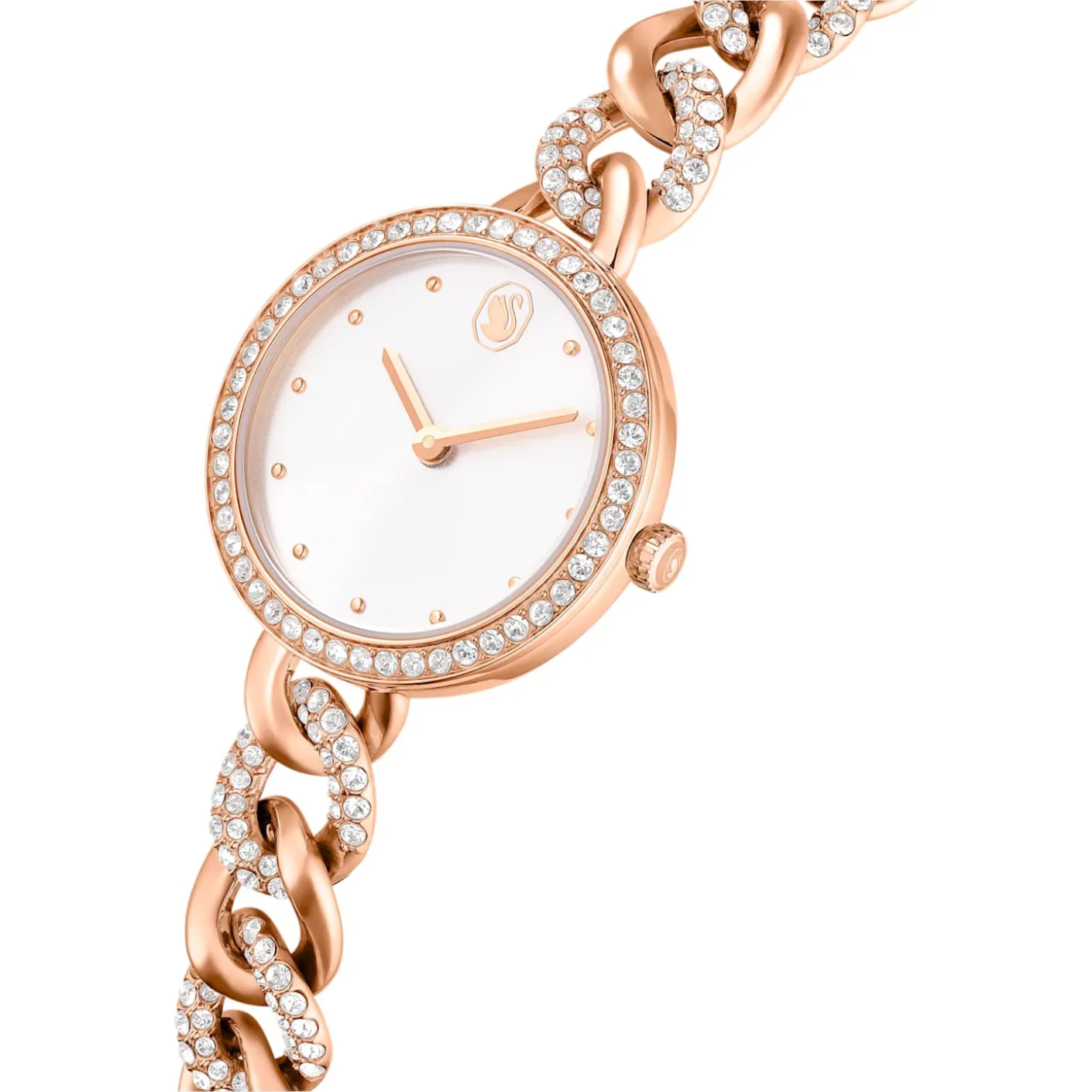 Cocktail round watch