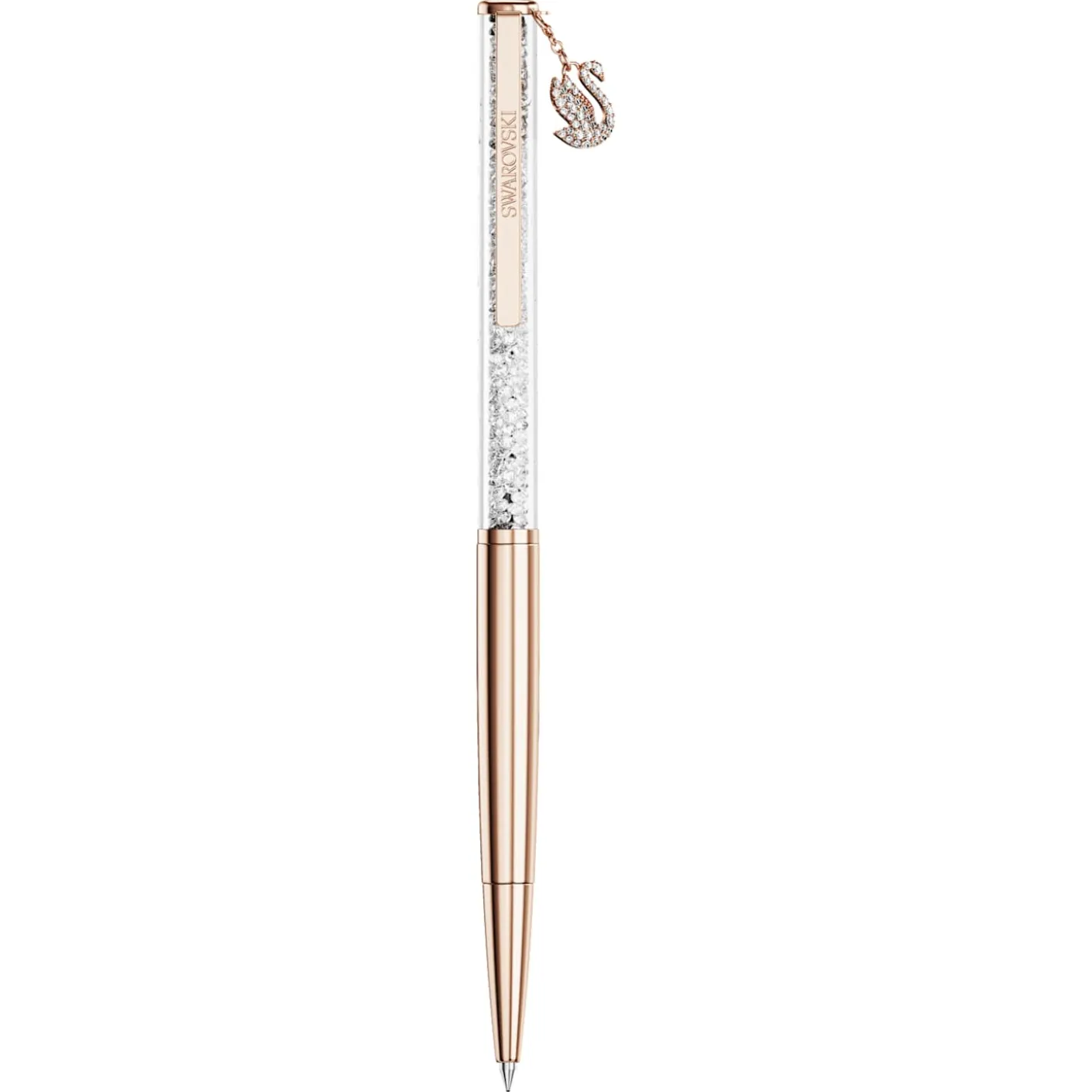 Crystalline ballpoint pen