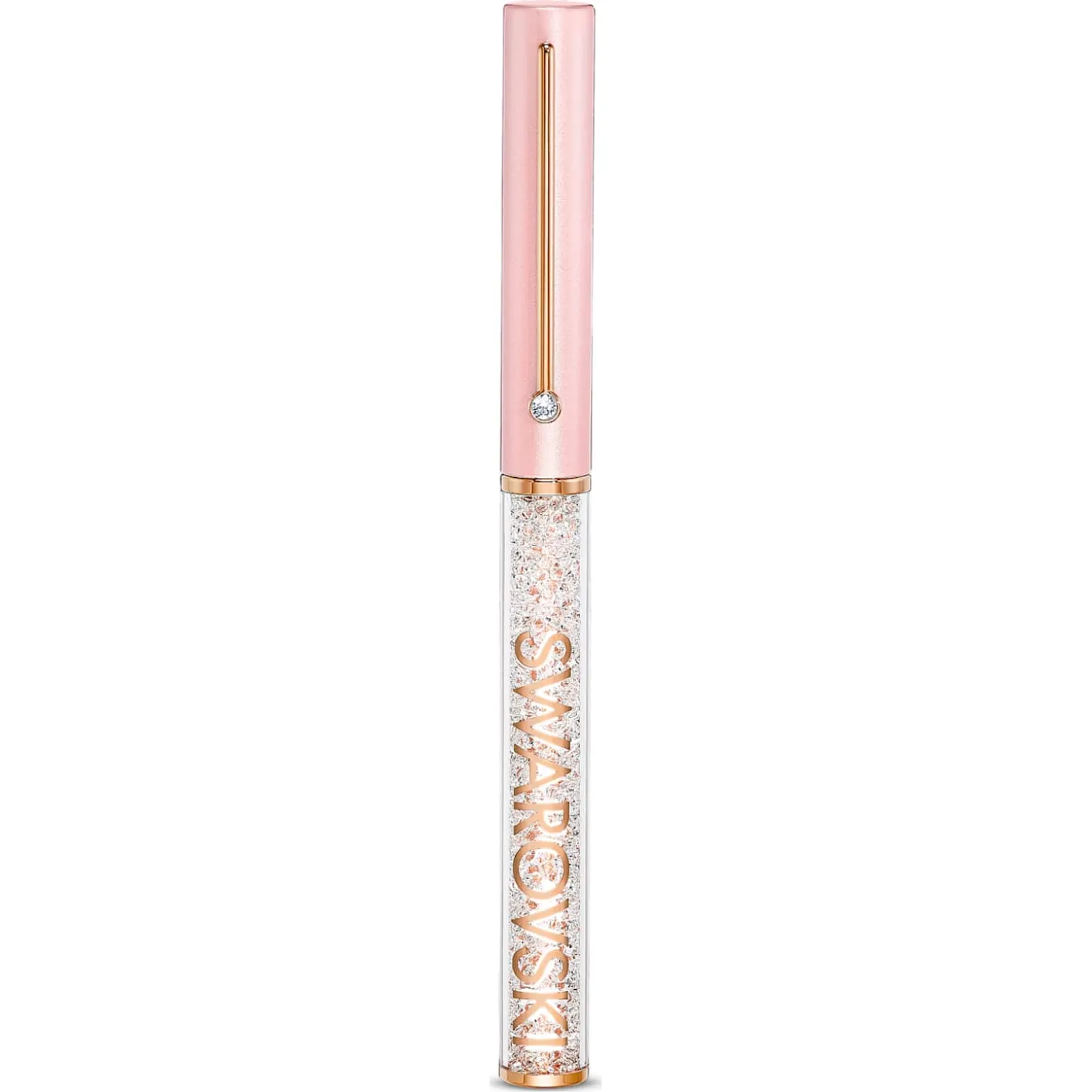 Crystalline ballpoint pen