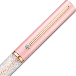 Crystalline ballpoint pen