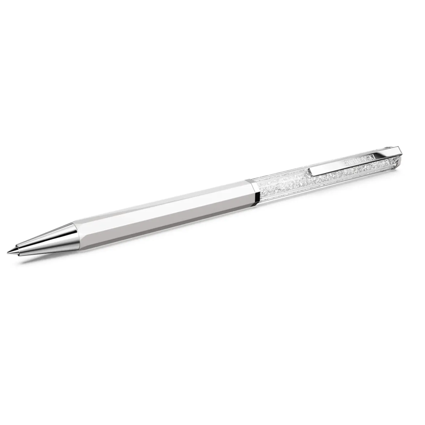 Crystalline ballpoint pen