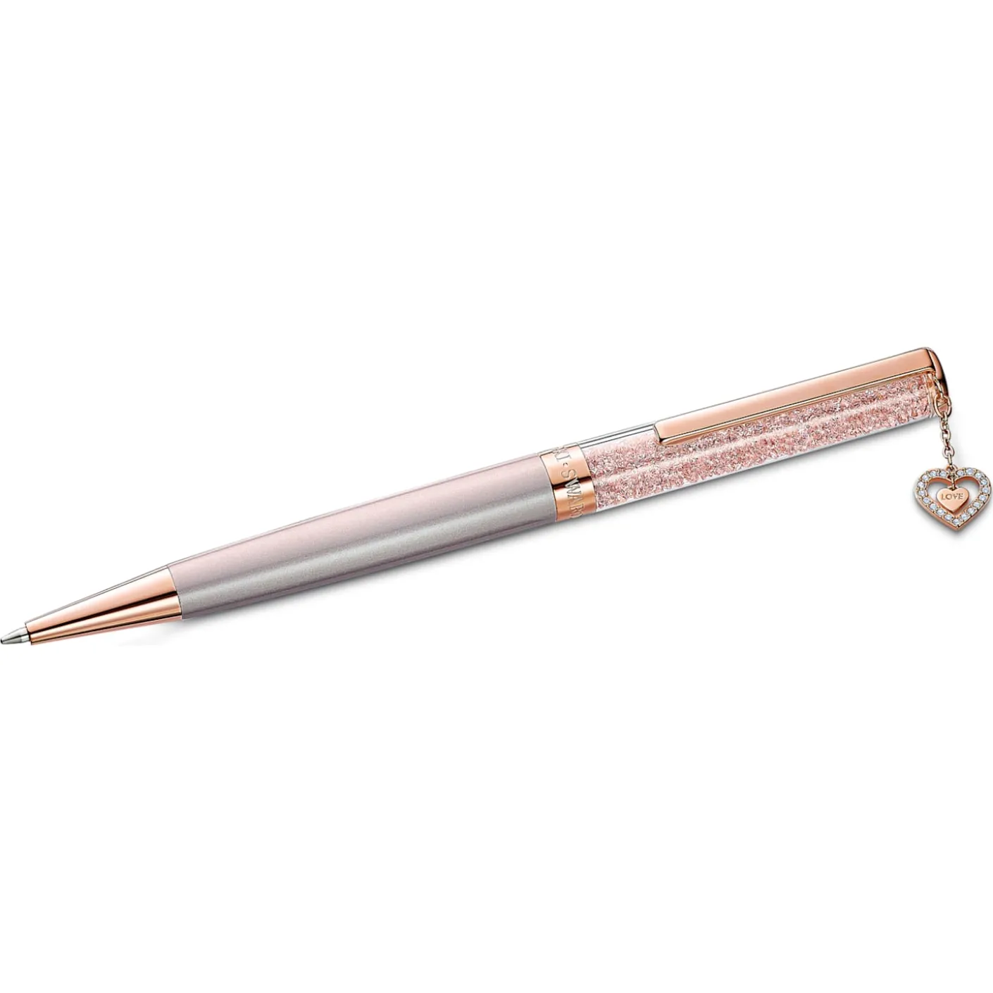 Crystalline ballpoint pen