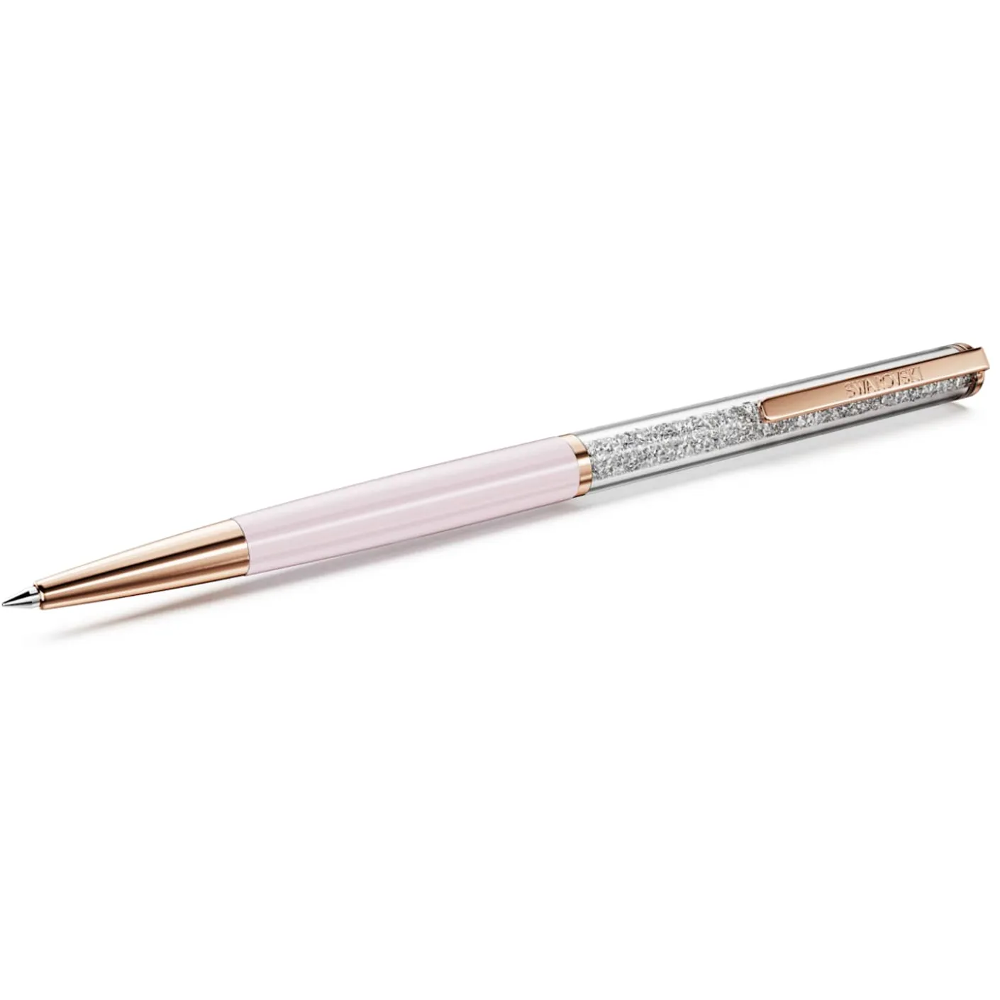 Crystalline ballpoint pen