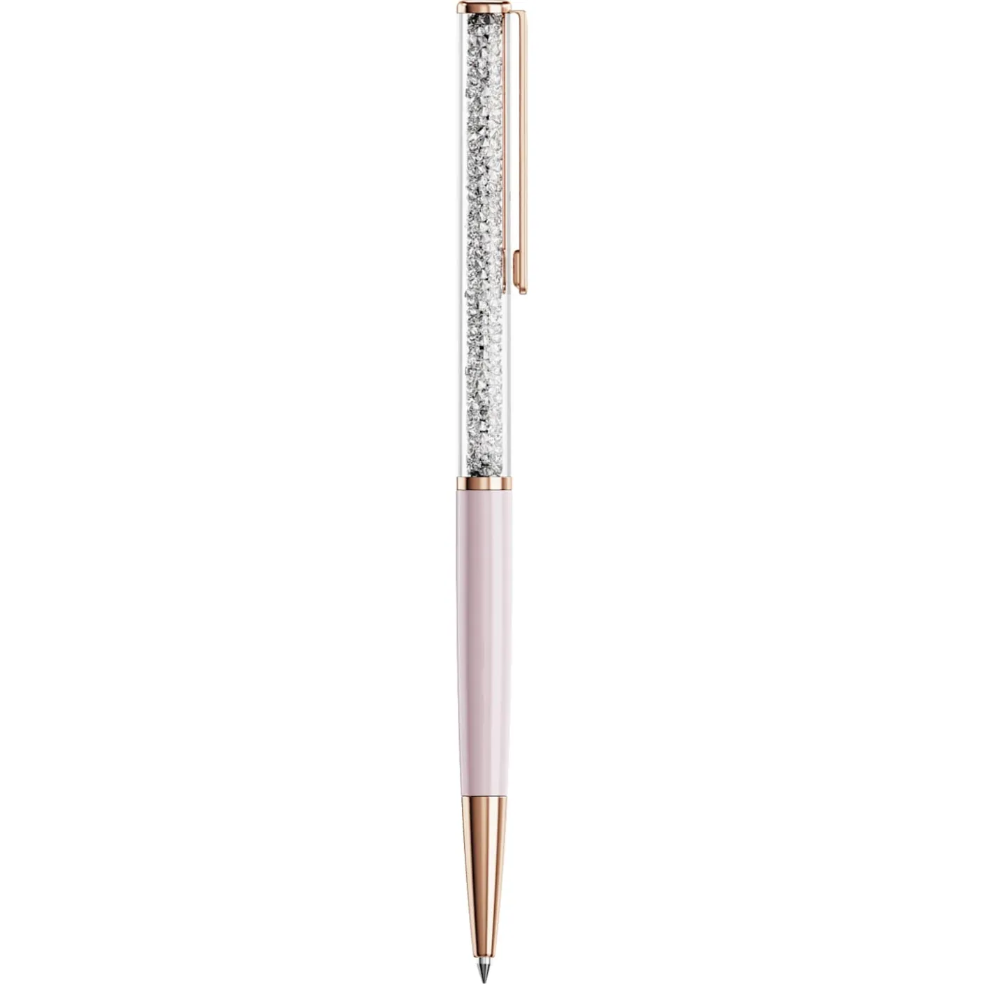 Crystalline ballpoint pen