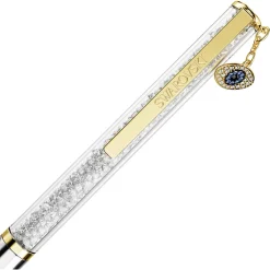 Crystalline ballpoint pen