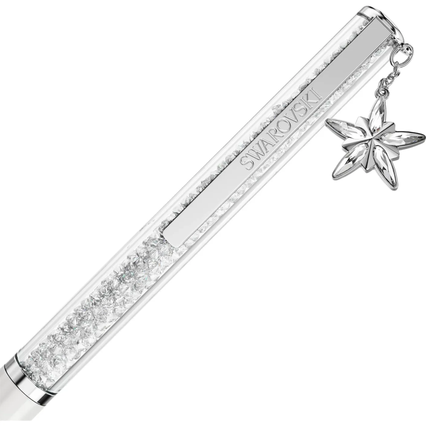 Crystalline ballpoint pen