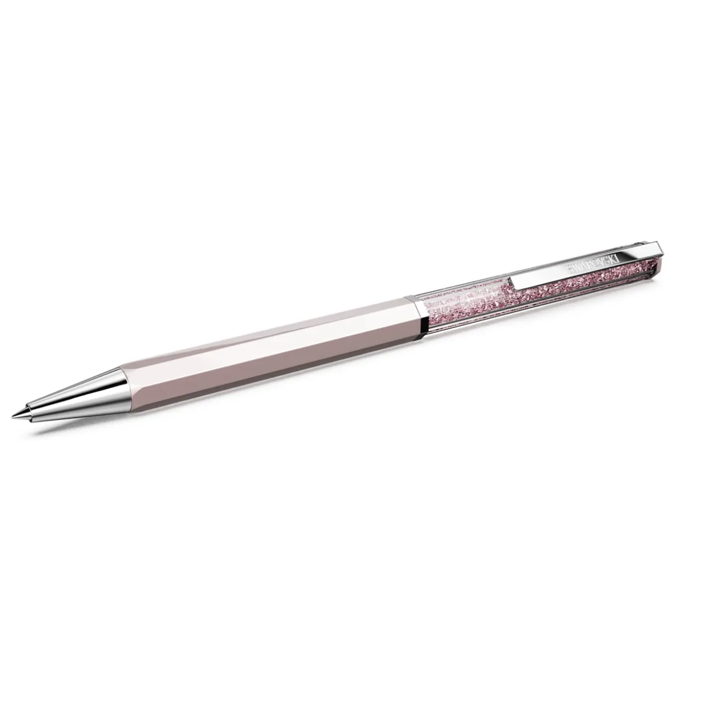 Crystalline ballpoint pen