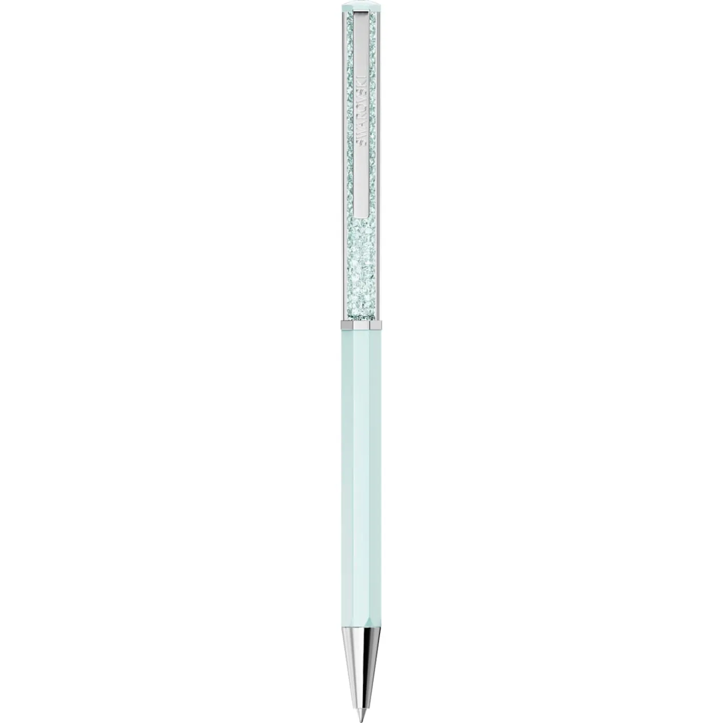 Crystalline ballpoint pen