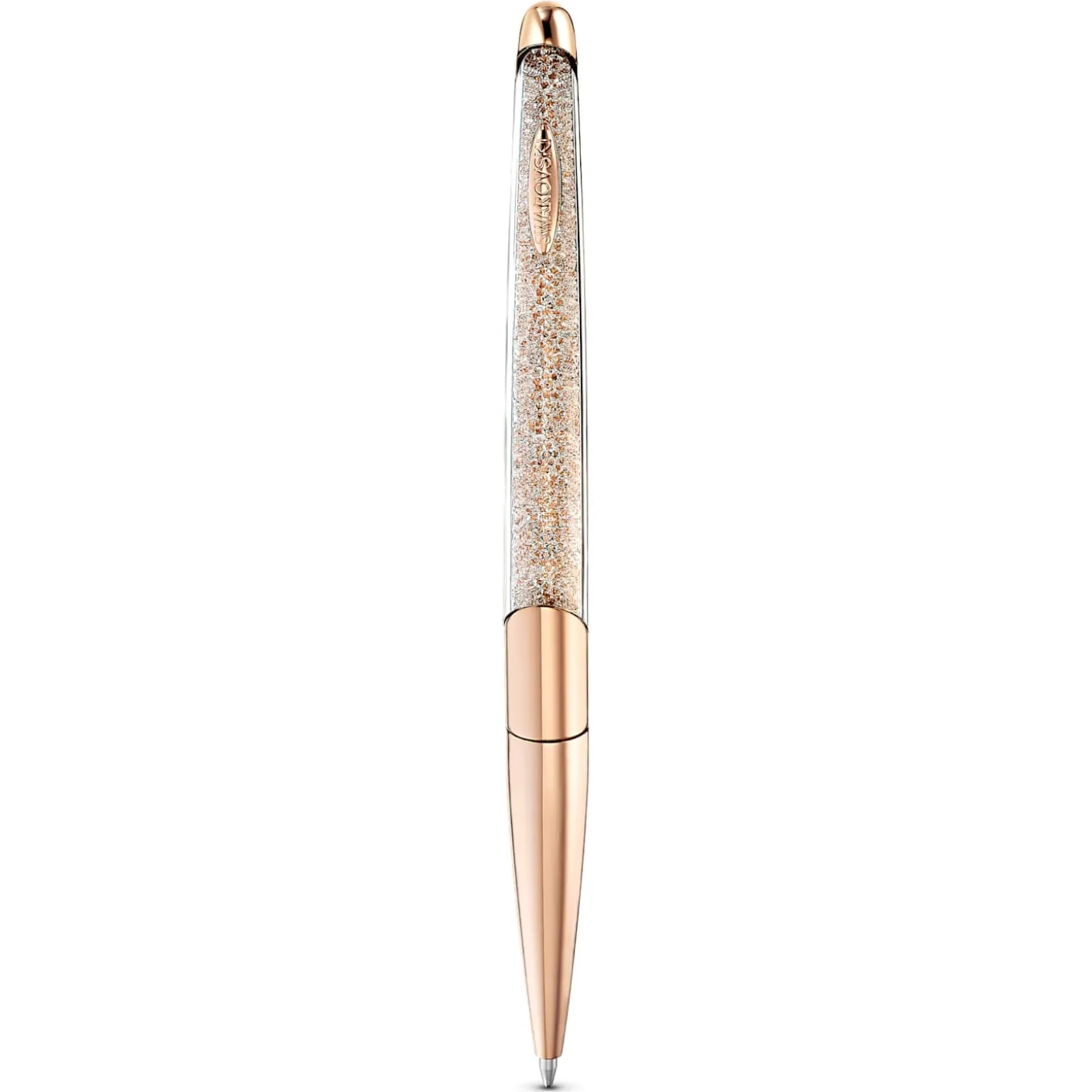 Crystalline ballpoint pen