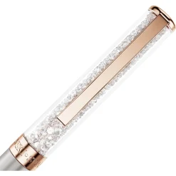 Crystalline ballpoint pen