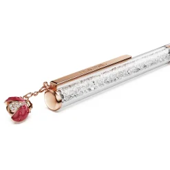Crystalline ballpoint pen