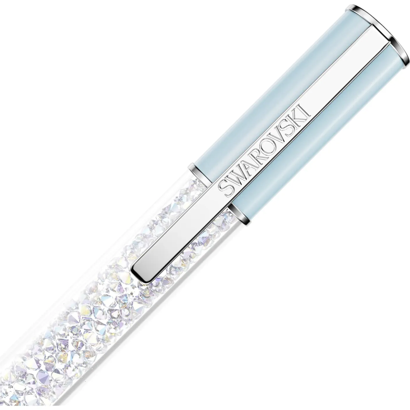 Crystalline ballpoint pen