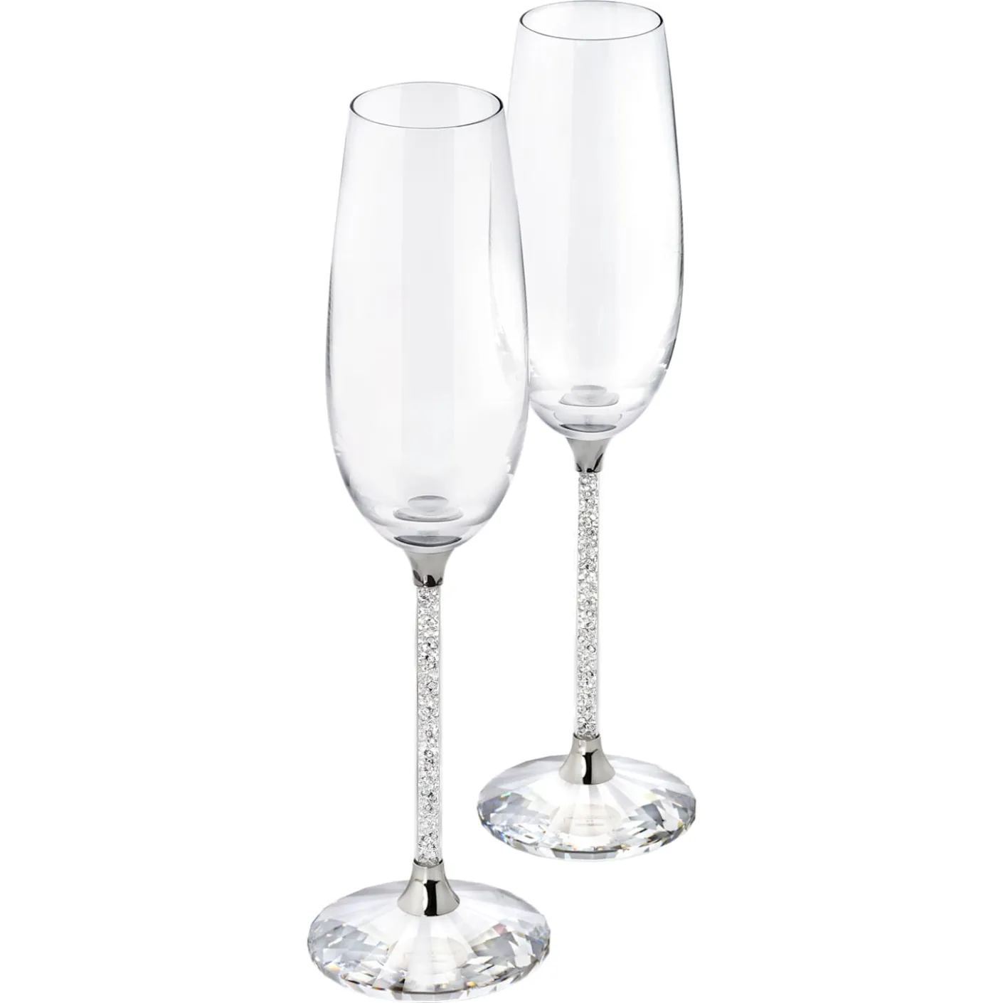 Crystalline Toasting Flutes (Set of 2)