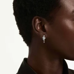 Diapason drop earrings