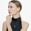 Eternity drop earrings