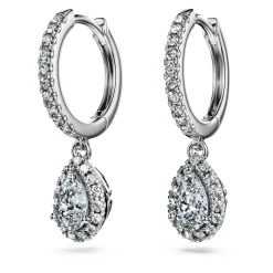 Eternity drop earrings