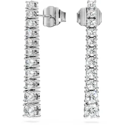 Eternity drop earrings
