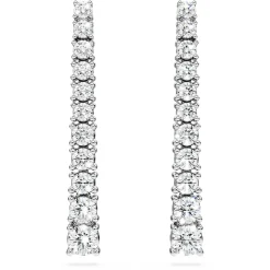 Eternity drop earrings