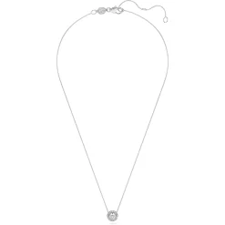 Eternity halo solitaire pendant