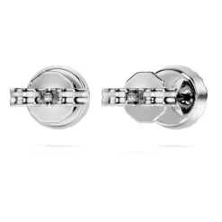 Eternity halo stud earrings