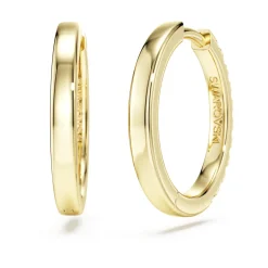 Eternity hoop earrings