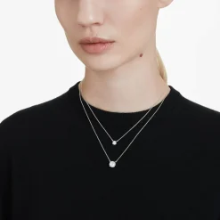 Eternity solitaire pendant