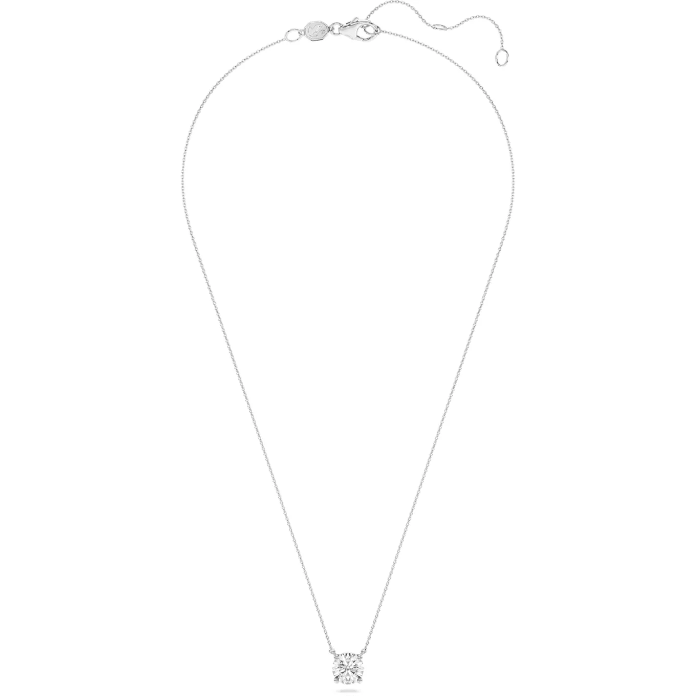 Eternity solitaire pendant
