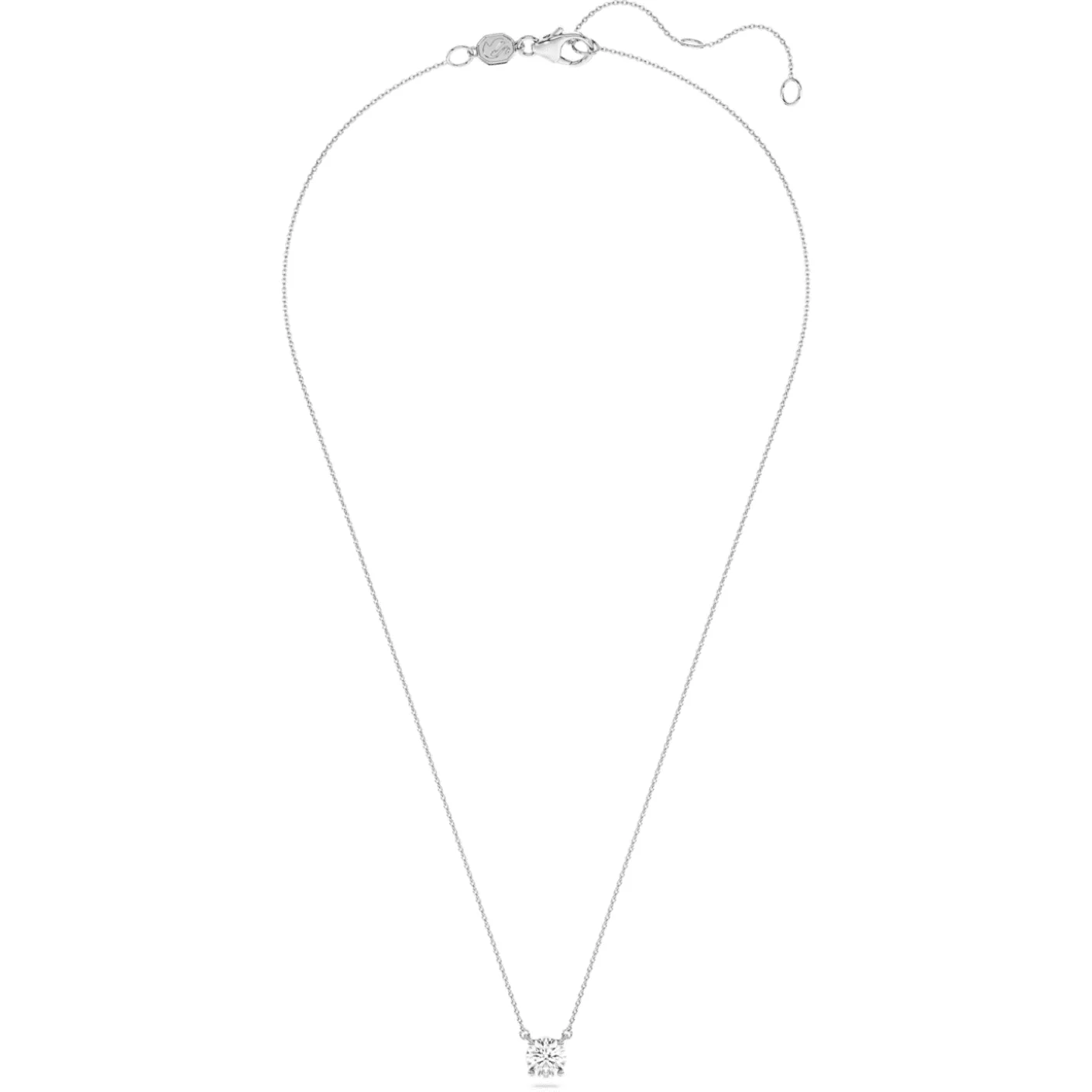 Eternity solitaire pendant
