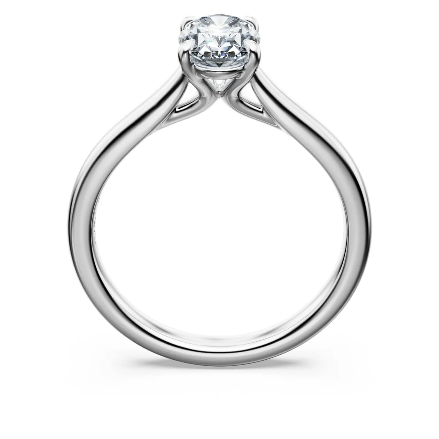 Eternity solitaire ring