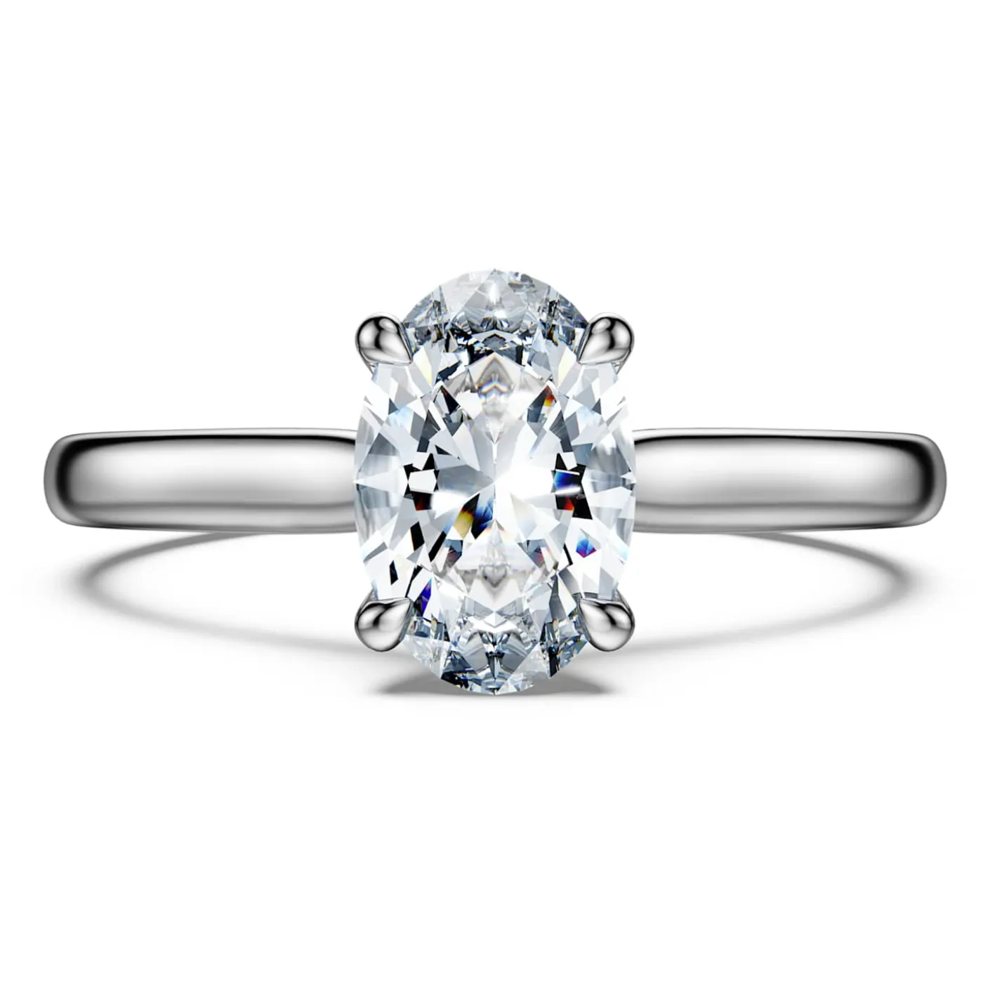 Eternity solitaire ring
