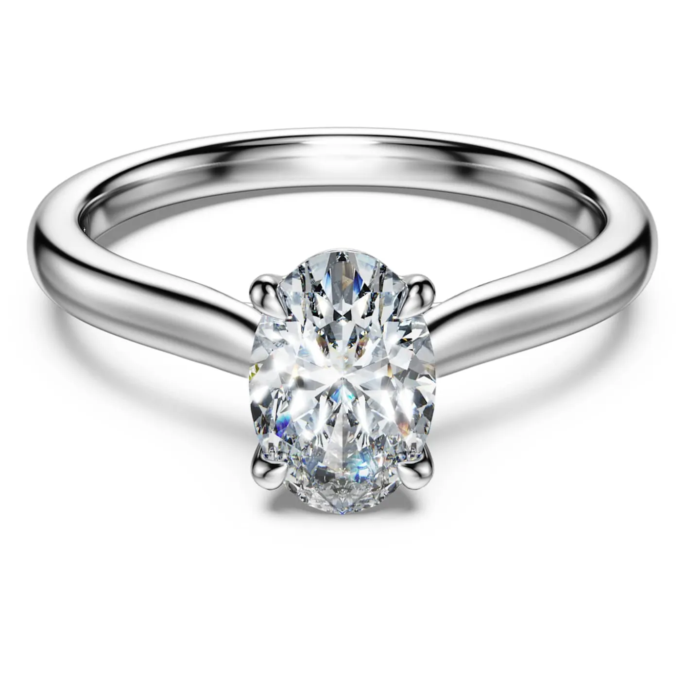 Eternity solitaire ring