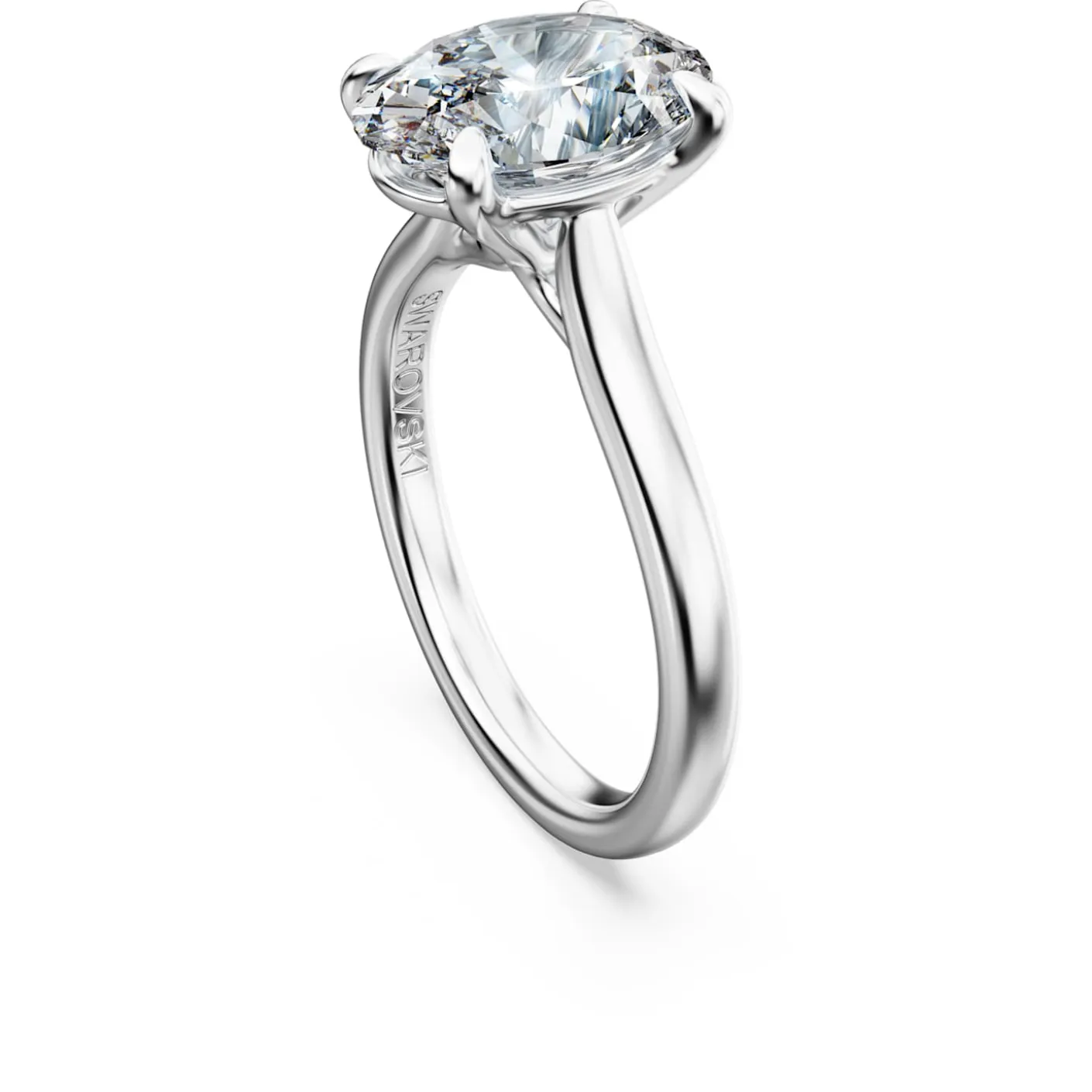 Eternity solitaire ring