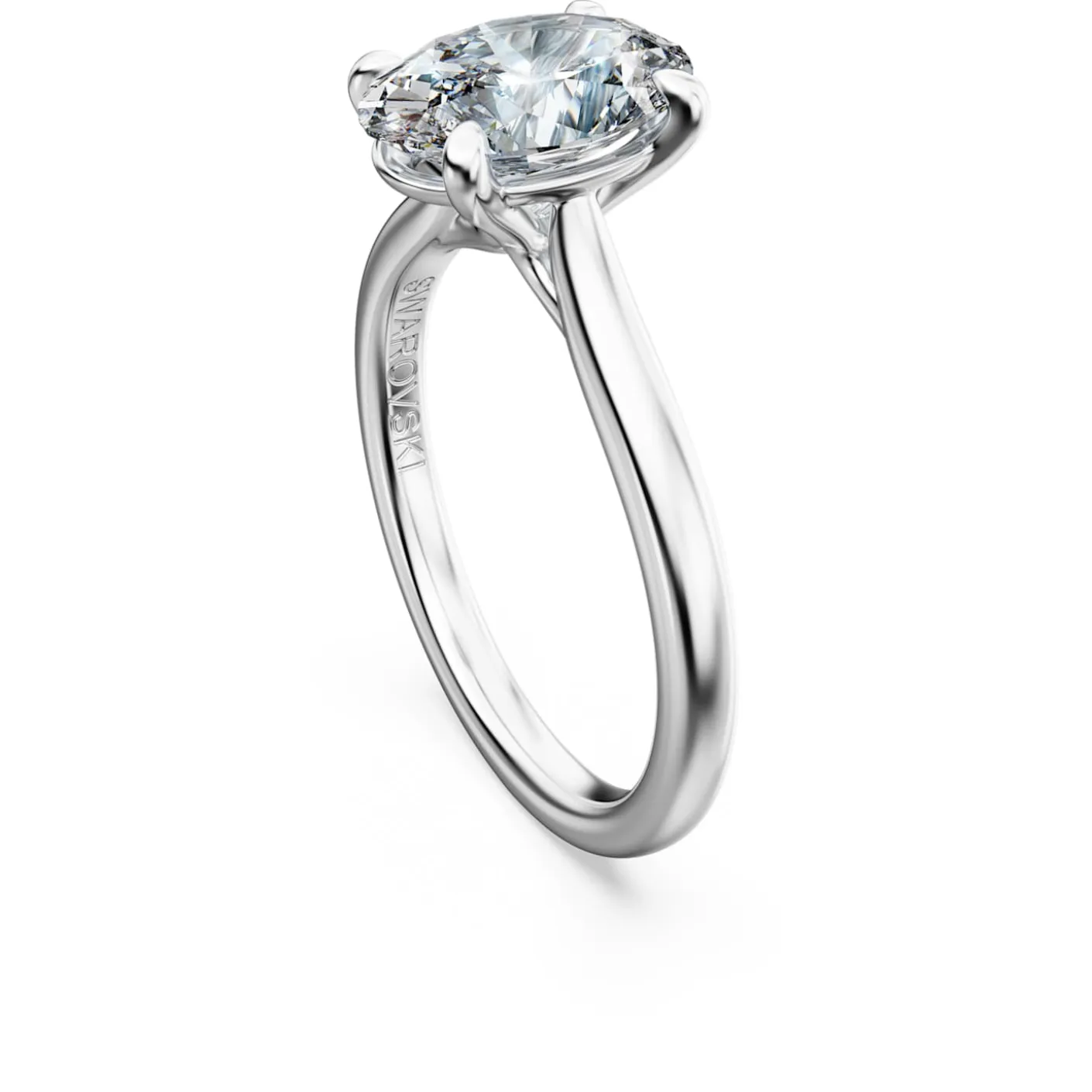 Eternity solitaire ring