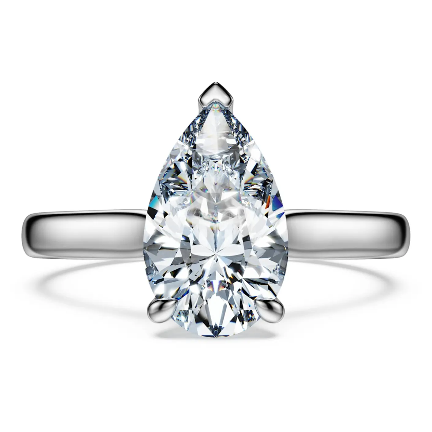 Eternity solitaire ring