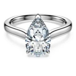 Eternity solitaire ring