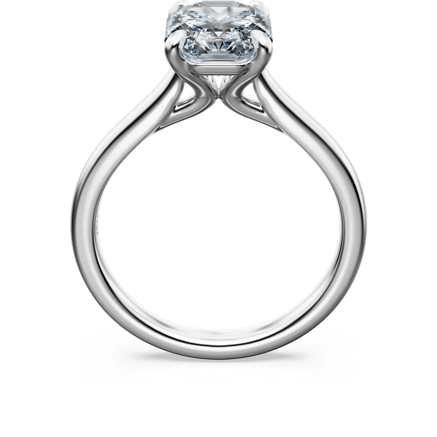 Eternity solitaire ring