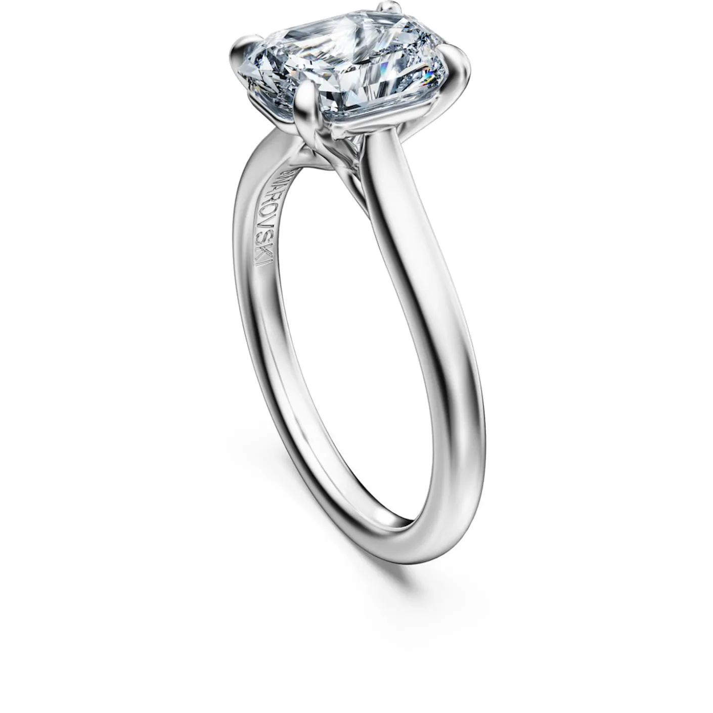 Eternity solitaire ring