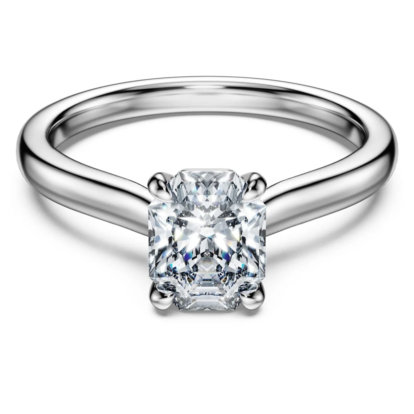 Eternity solitaire ring