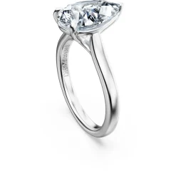 Eternity solitaire ring