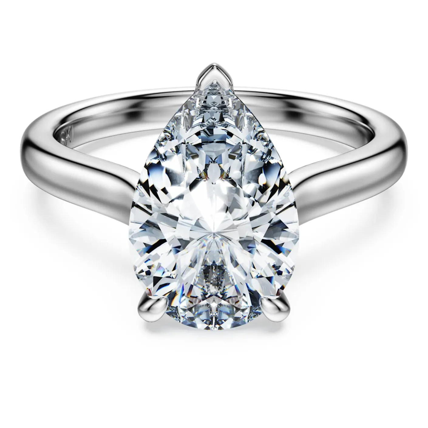 Eternity solitaire ring