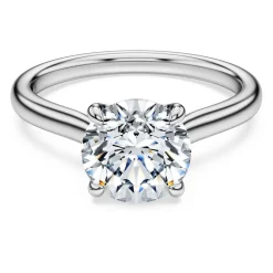 Eternity solitaire ring