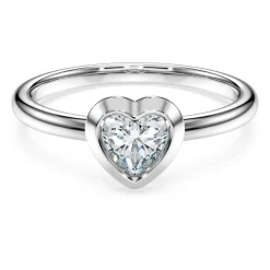 Eternity solitaire ring