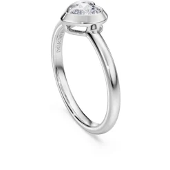Eternity solitaire ring