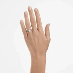 Eternity solitaire ring