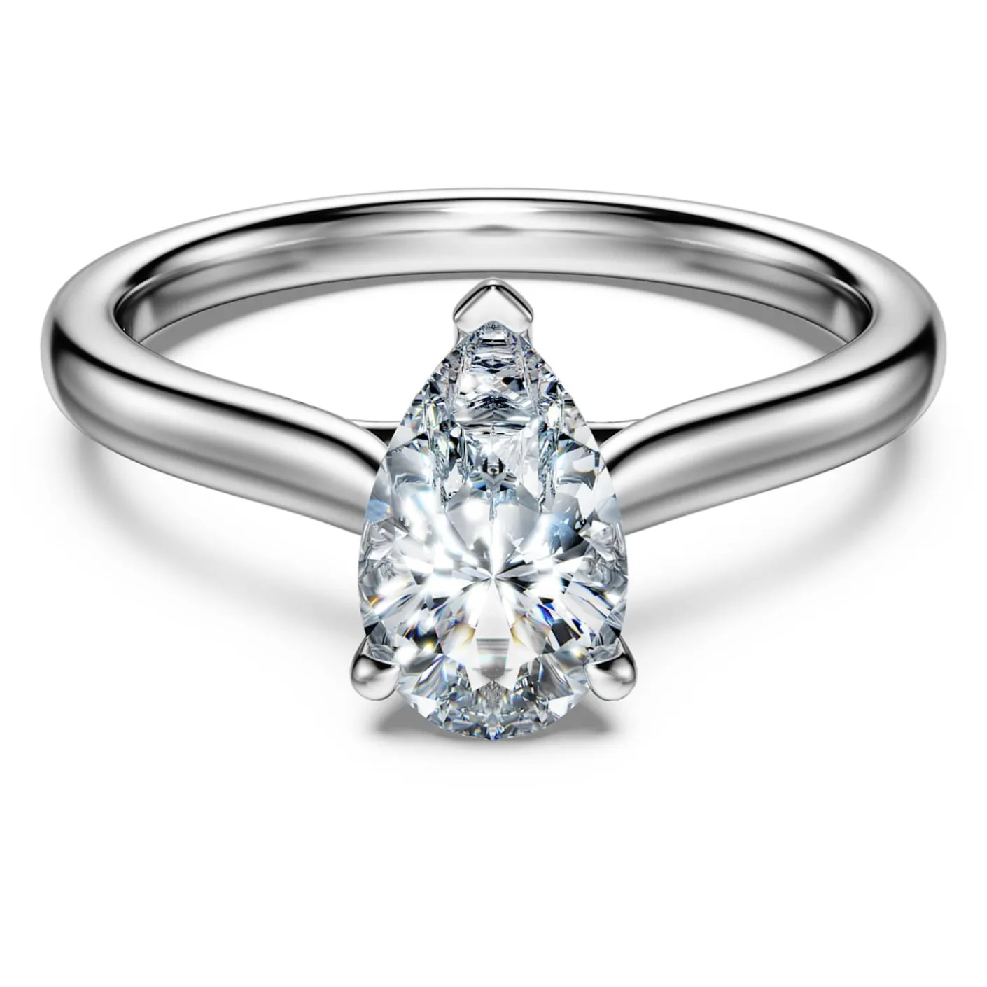 Eternity solitaire ring