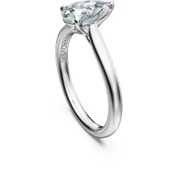 Eternity solitaire ring