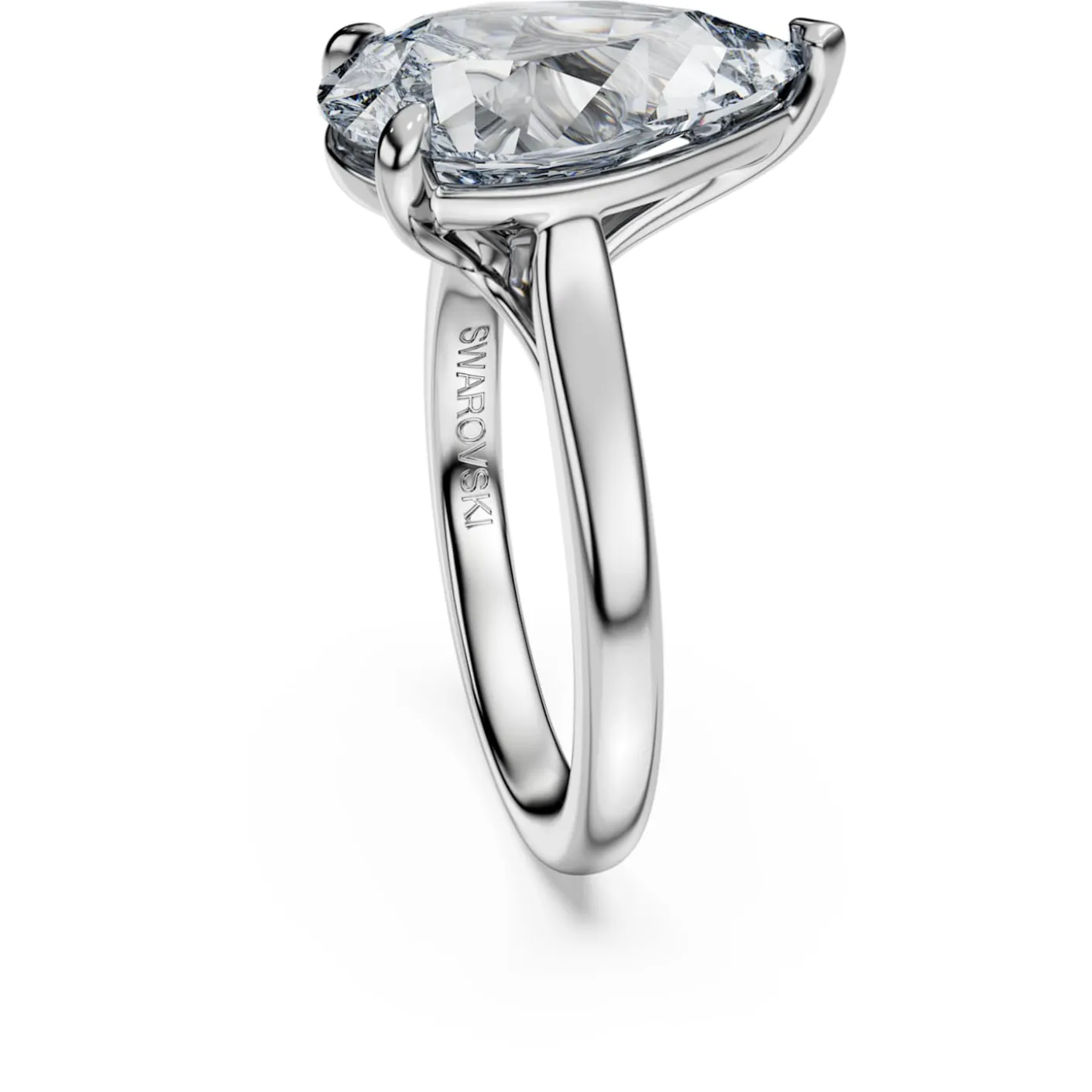 Eternity solitaire ring