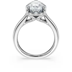 Eternity solitaire ring